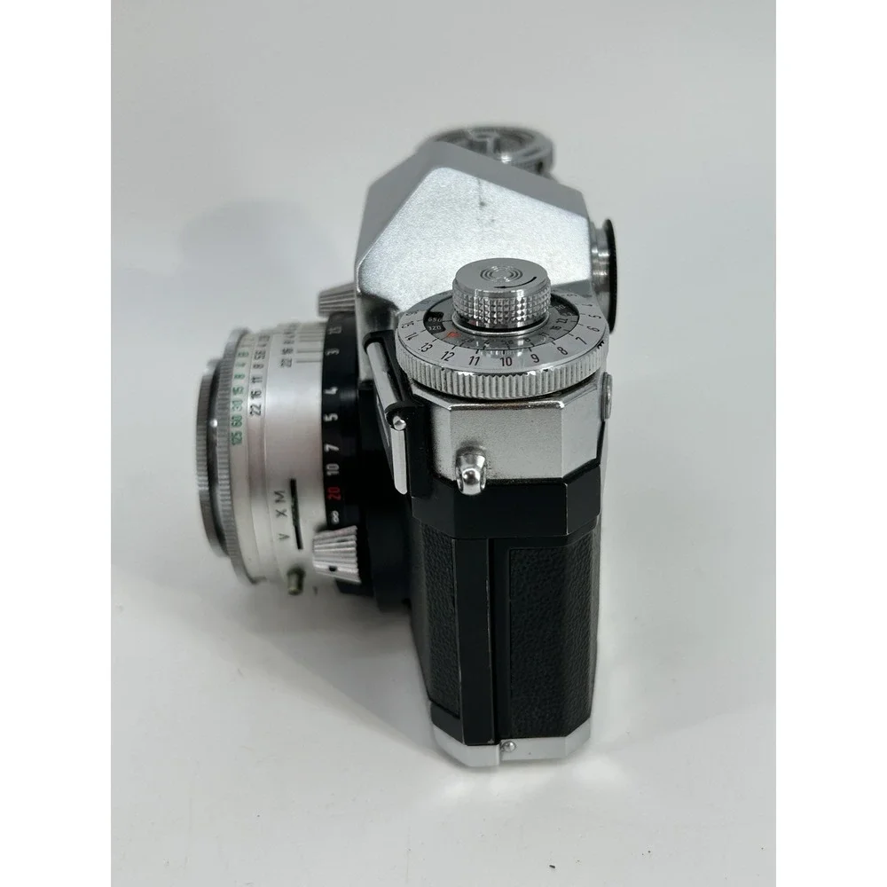 Zeiss Ikon Contaflex 35Mm SLR Analog With Tessar 2.8/50 Synchro Compur Body